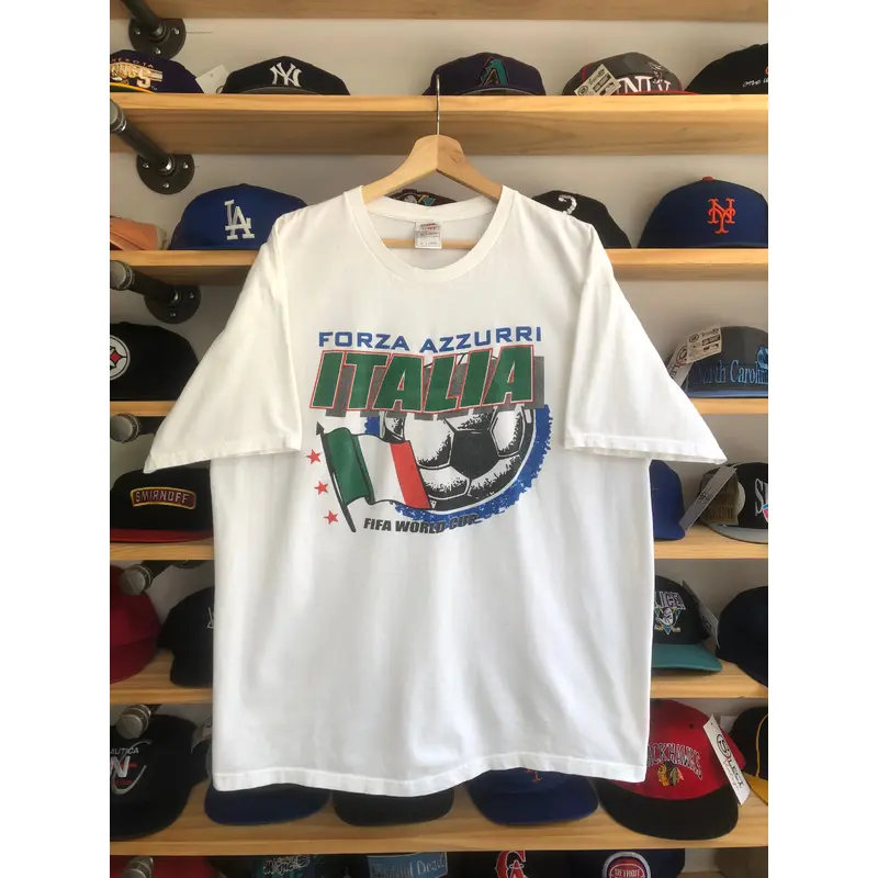 Vintage Team Italia FIFA World Cup Tee Size XL