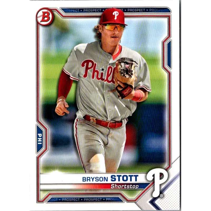 2021 Bowman Prospects Bryson Stott #BP-17