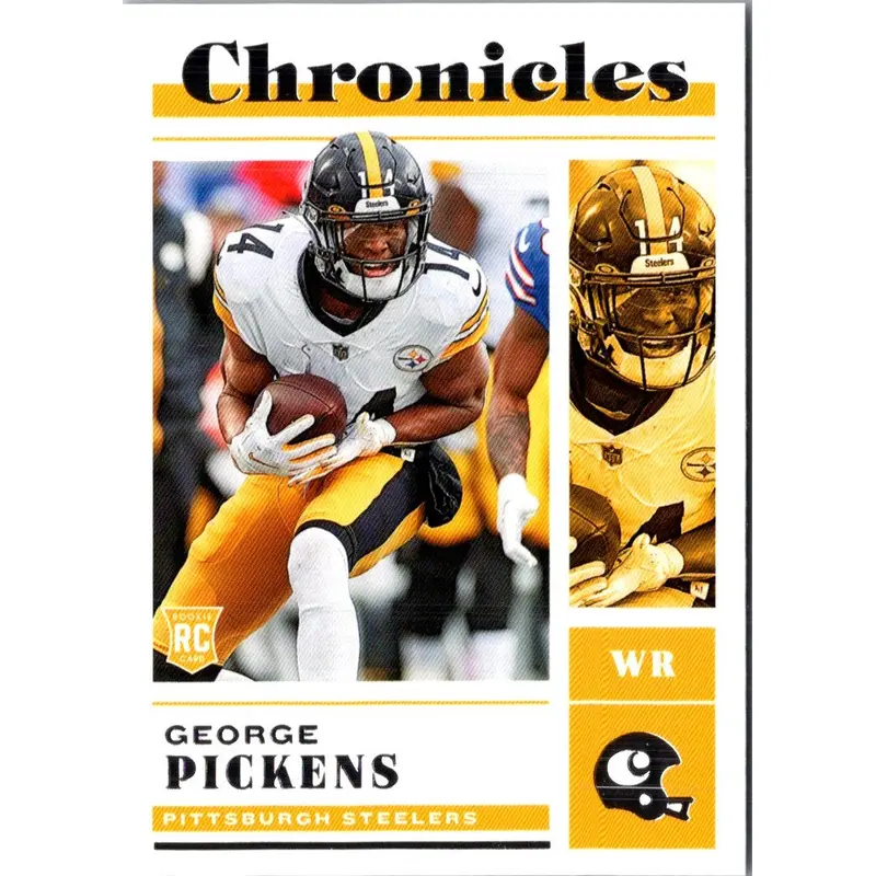 2022 Panini Chronicles Orange George Pickens #48