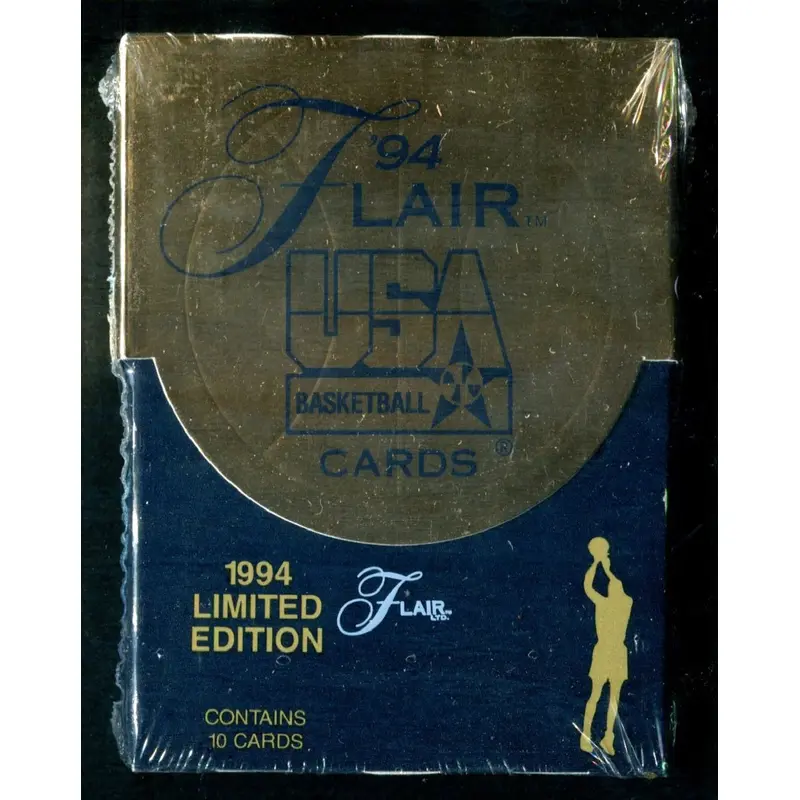 1994 1994/95 Fleer Flair USA Basketball Pack (10)