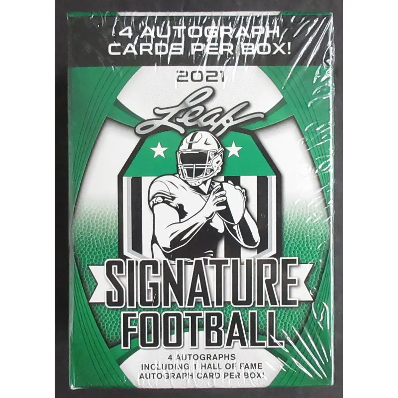 2021 Leaf Signature Football Blaster Box (4)