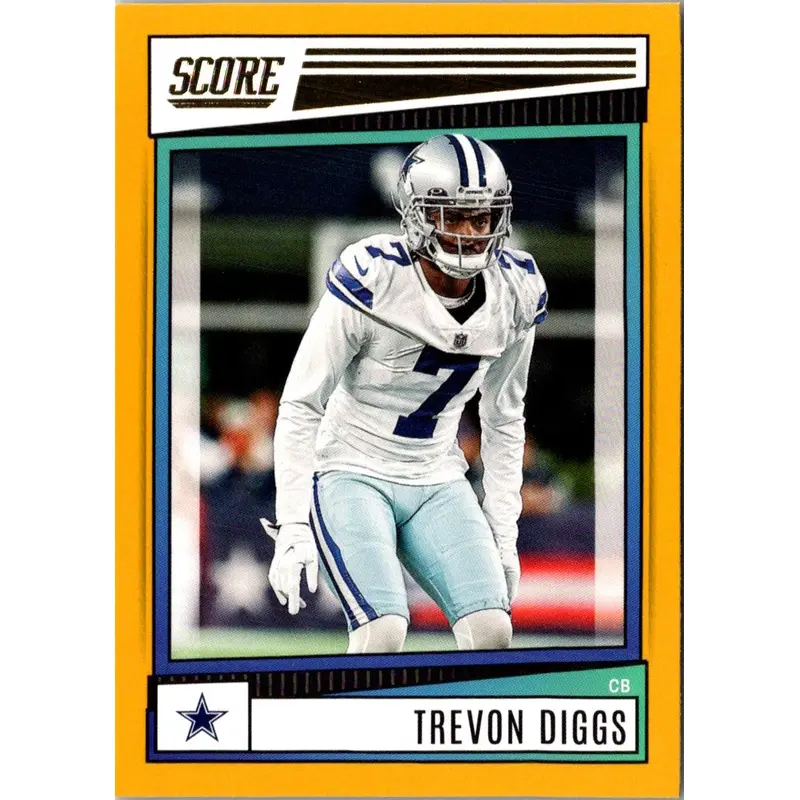 2022 Score Orange Trevon Diggs #228
