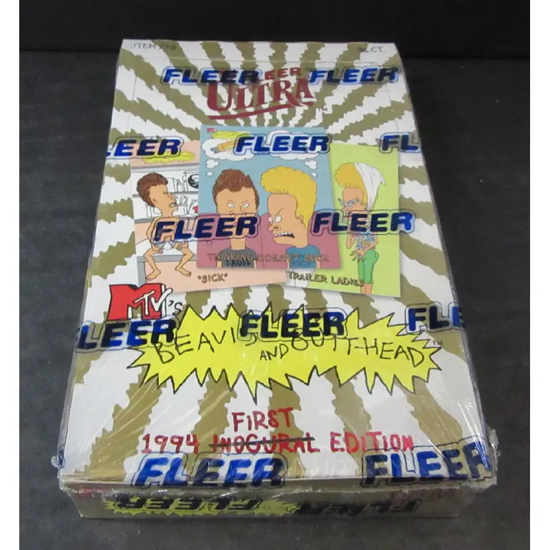 1994 Fleer Ultra Beavis And Butt-Head Inaugural Edition Box