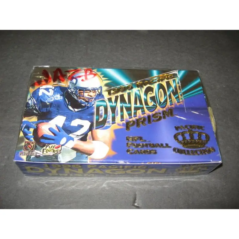 1996 Pacific Dynagon Prism Football Box (Hobby)