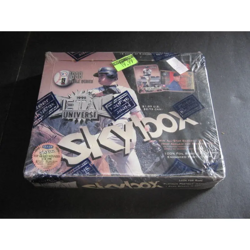 1998 Skybox Metal Universe Baseball Box (Retail)