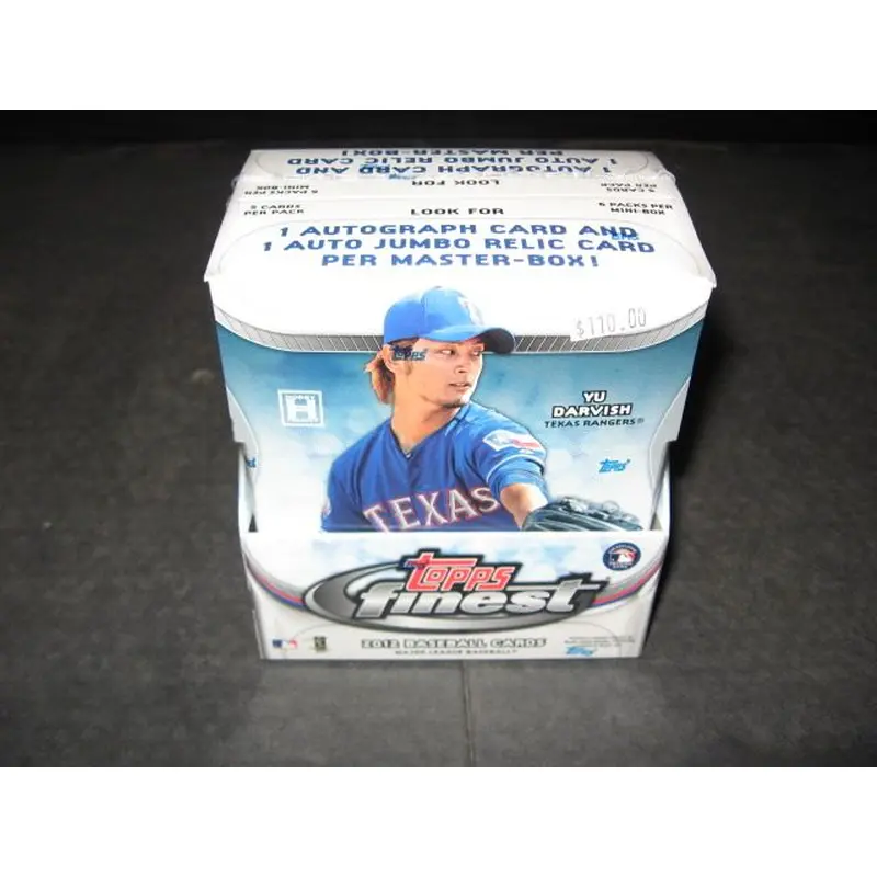 2012 Topps Finest Baseball Box (Hobby)