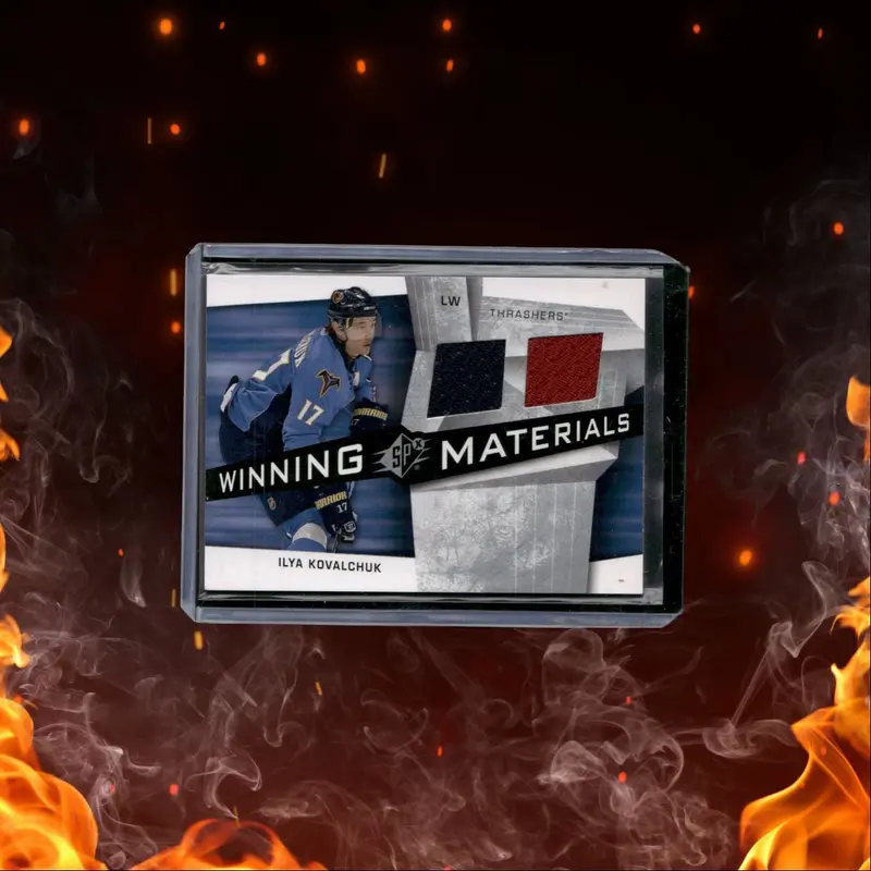 2008-09 Upper Deck SPx Ilya Kovalchuk Winning Materials Jersey #WM-IK