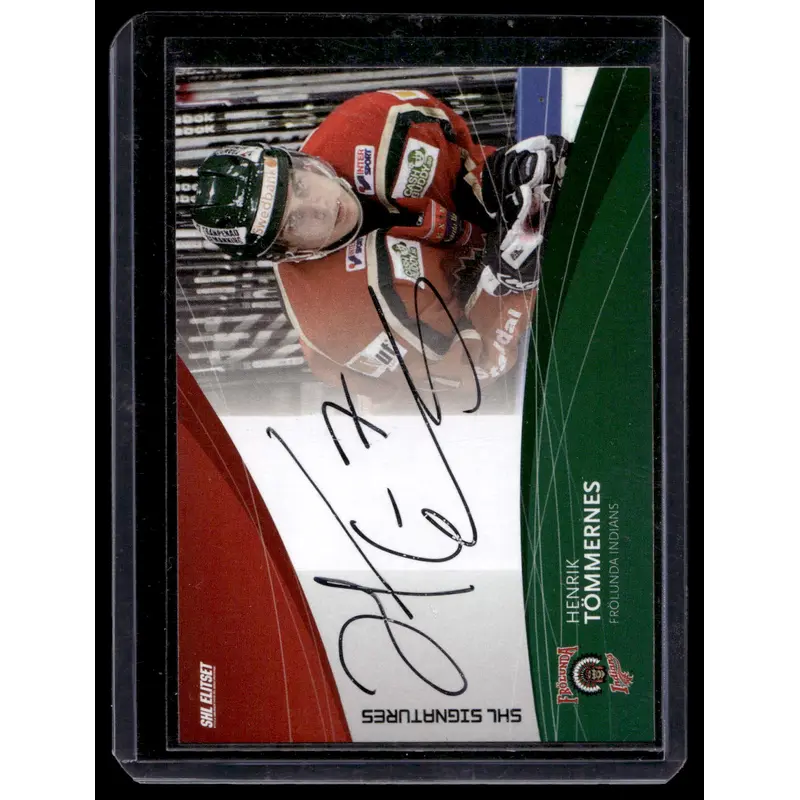 2011-12 SHL Signatures - Henrik Tmmernes