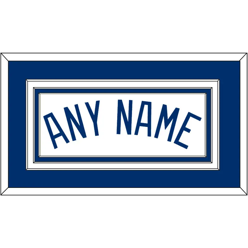 Los Angeles Name - Home White (2007-2023) - Triple Mat 2