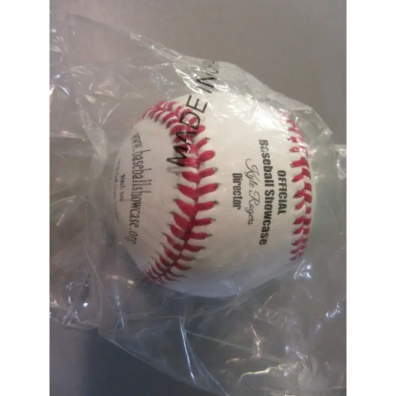 Official Baseball Showcase Full Grain Leather Baseball