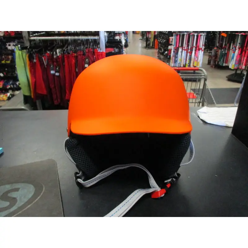 Used Ski Sundries GF-110 Gale Force Ski & Snowboard Helmet Orange Size Small