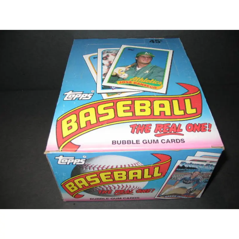 1989 Topps Baseball Unopened Wax Box