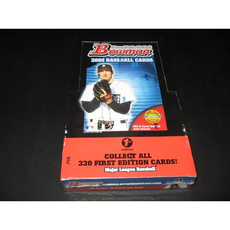 2005 Bowman Baseball 1st Edition Box (HTA)