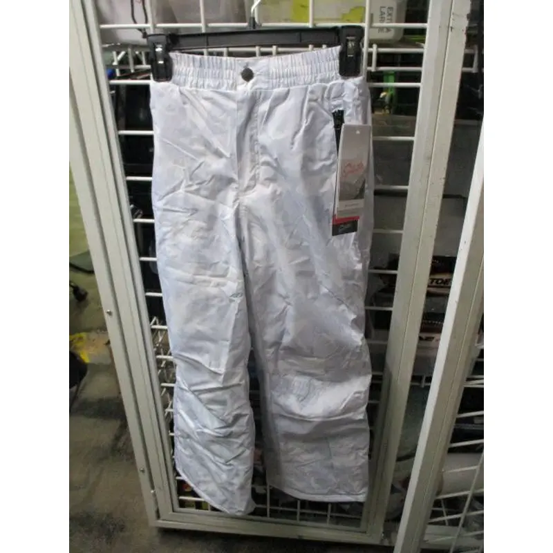 New Sportcaster Classic Snow Pants Youth Size Large(7) - White Camo