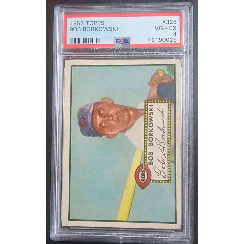 Bob Borkowski 1952 Topps #328 PSA 4