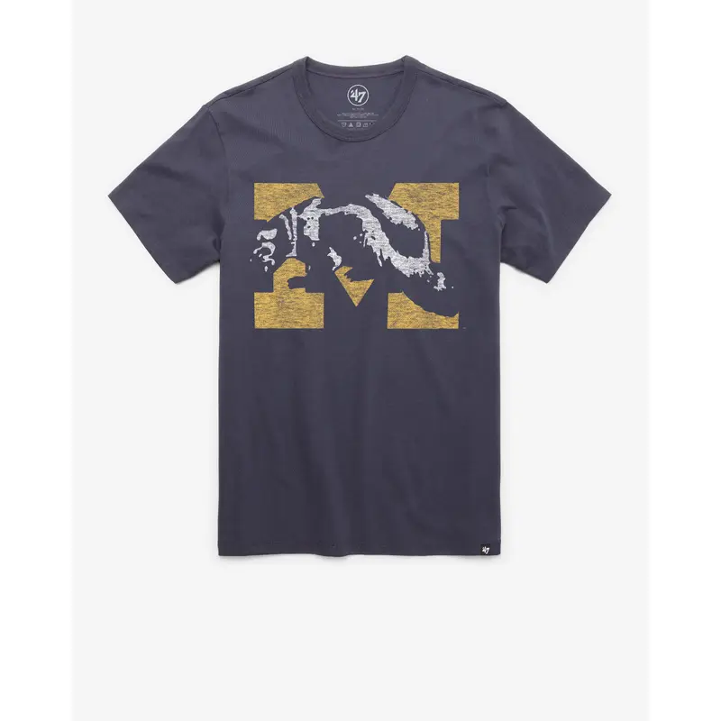 MICHIGAN WOLVERINES VINTAGE PREMIER '47 FRANKLIN TEE