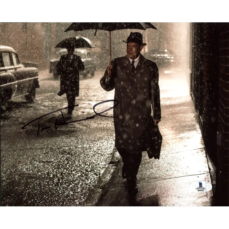 Tom Hanks Bridge of Spies Authentic Signed 8X10 Photo Autographed BAS #B04955