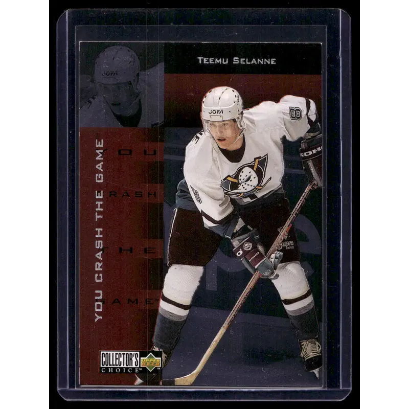 1996-97 Upper Deck Collector's Choice - You Crash the Game Prizes - Teemu Selanne #CR19