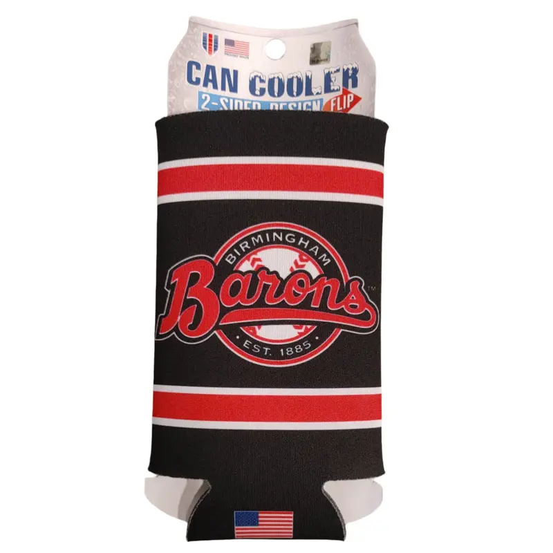 Barons 20 oz. Double Sided Logo Can Cooler
