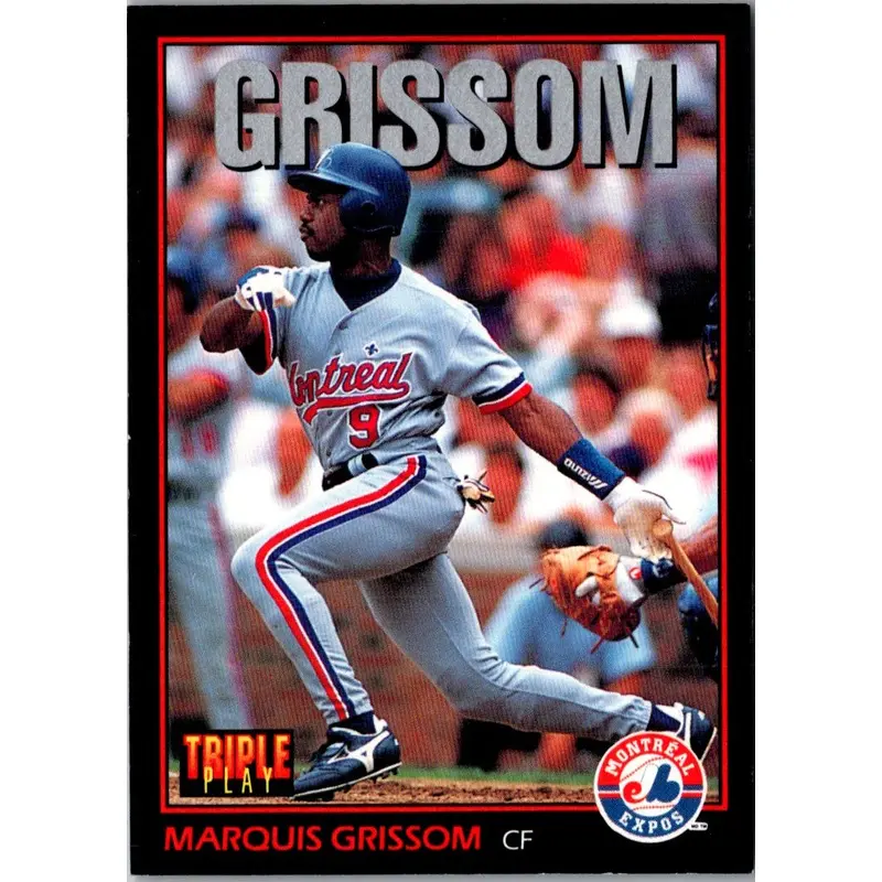 1993 Triple Play Marquis Grissom #159