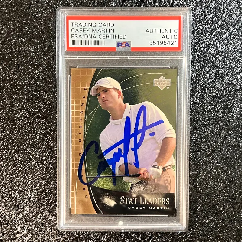 2000 Upper Deck #SL5 Casey Martin Signed Card PSA/DNA Autographed AUTO Slabbed Golf