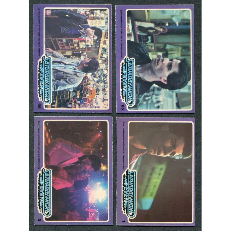 1978 Donruss Saturday Night Fever Complete Set (66) NM NM/MT
