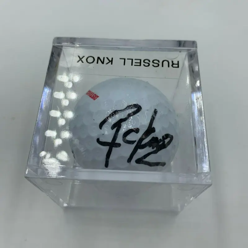 Russell Knox Signed Autographed Golf Ball PGA With JSA COA