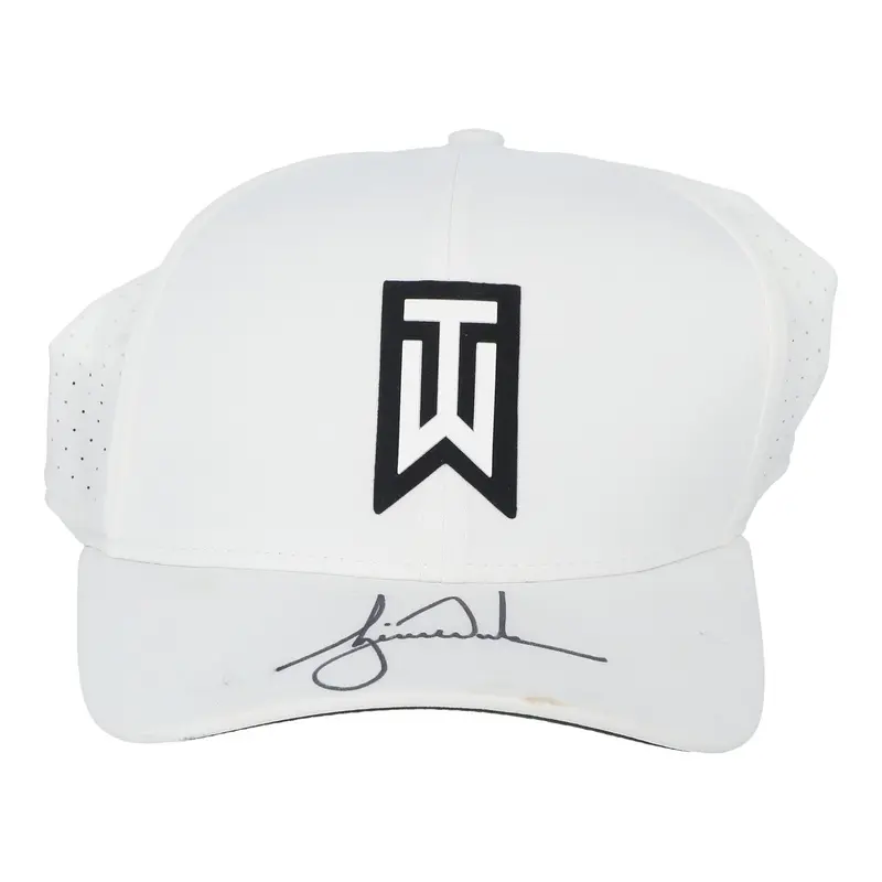 Tiger Woods Signed Nike TW Cap Beckett COA Golf Auto