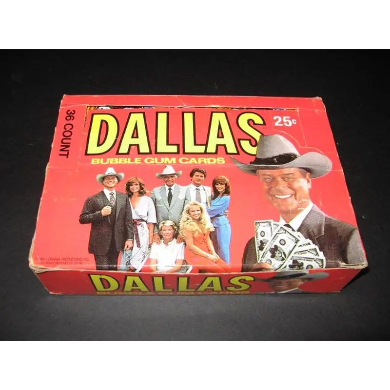 1981 Donruss Dallas Unopened Wax Box