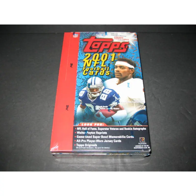 2001 Topps Football Box (Hobby)