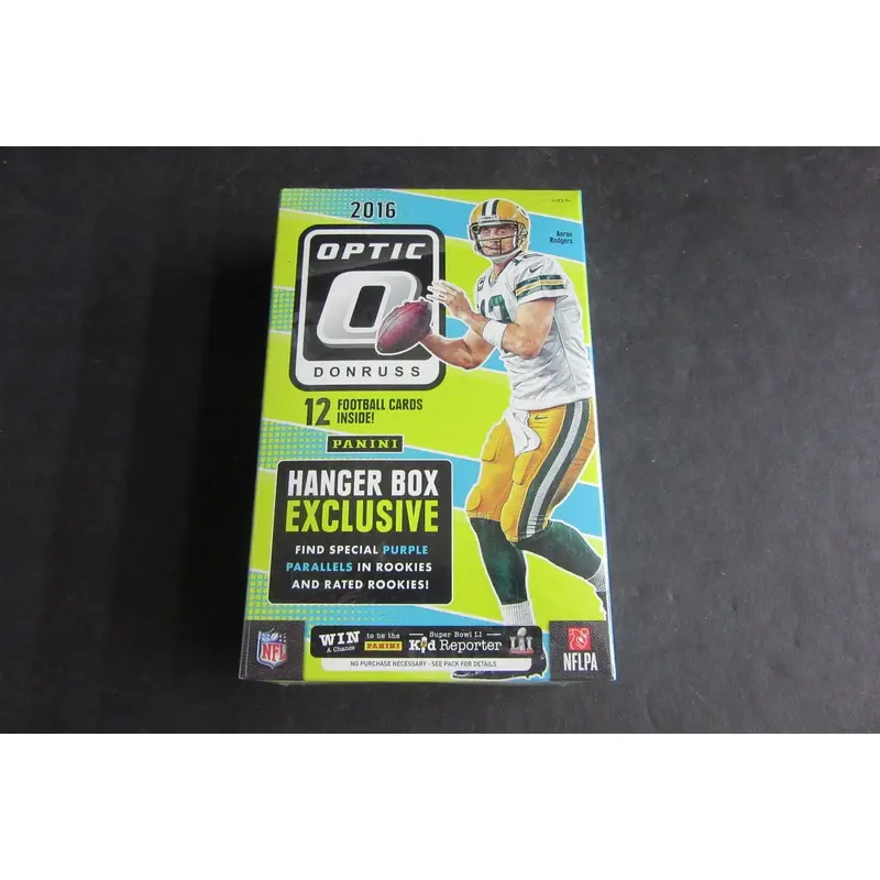 2016 Panini Donruss Optic Football Hanger Box (12 Cards)