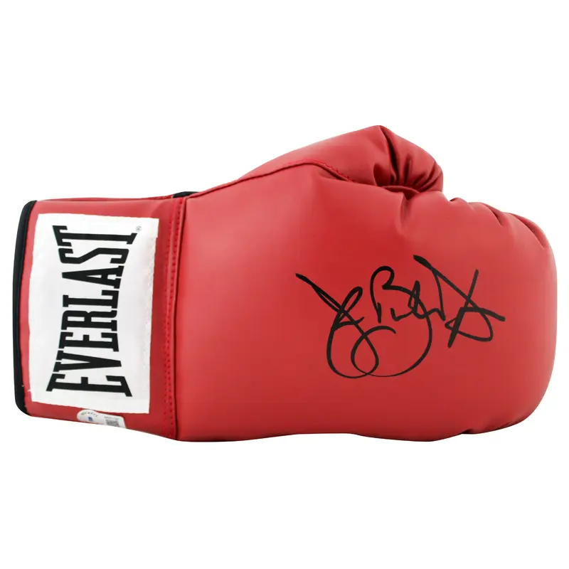 Buster Douglas Authentic Signed Red Right Hand Everlast Boxing Glove BAS Witness