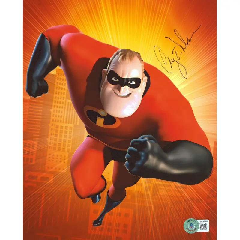 Craig T. Nelson The Incredibles Authentic Signed 8x10 Photo BAS #BH049581