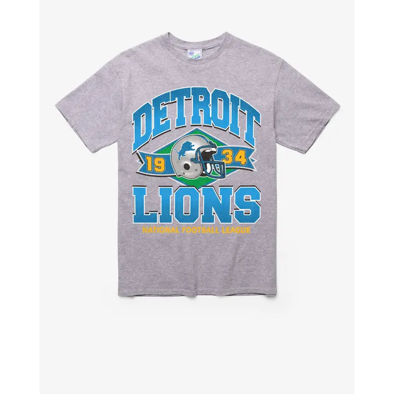 DETROIT LIONS HISTORIC LOCKER '47 VINTAGE TUBULAR TEE