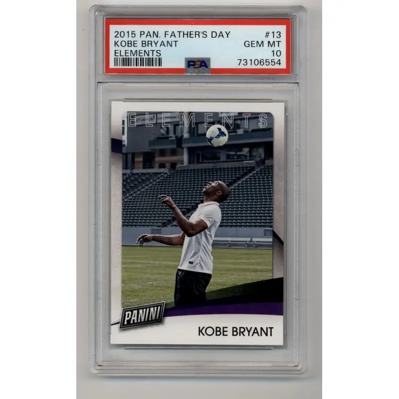 Kobe Bryant 2015 Panini Father's Day #13 Elements PSA 10 Gem Mint