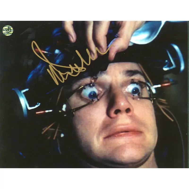 Malcolm McDowell A Clockwork Orange Authentic Signed 8x10 Photo Wizard World