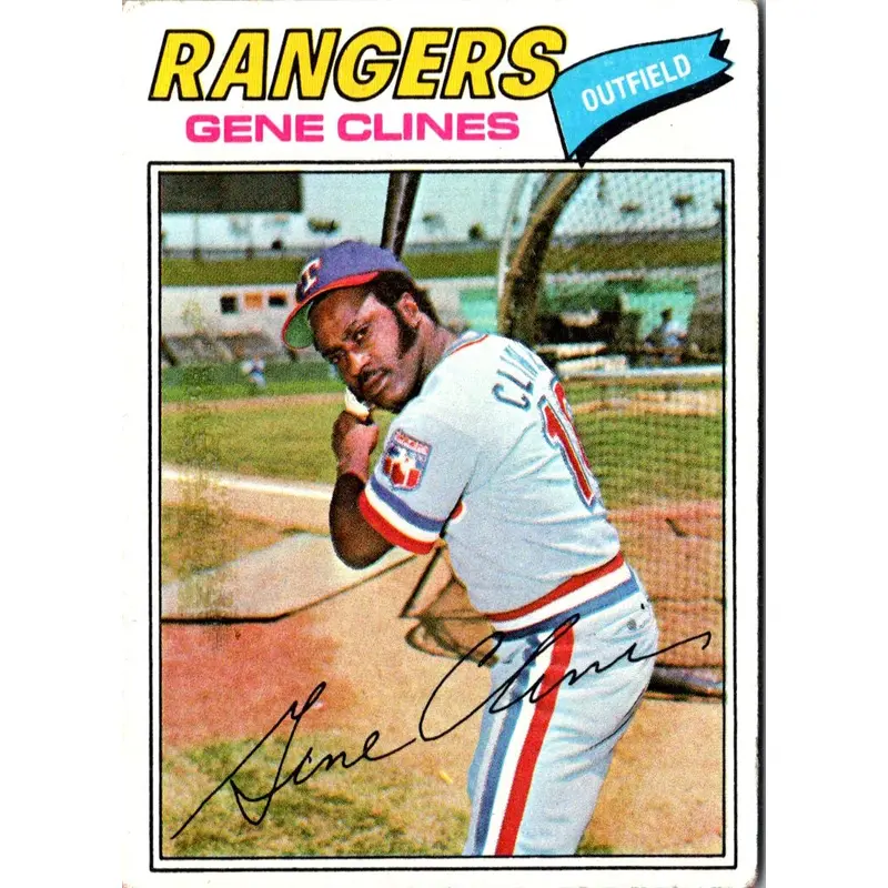 1977 Topps Gene Clines #237