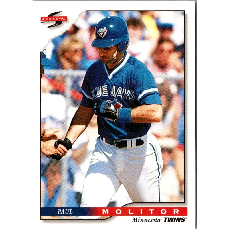 1996 Score Paul Molitor #283