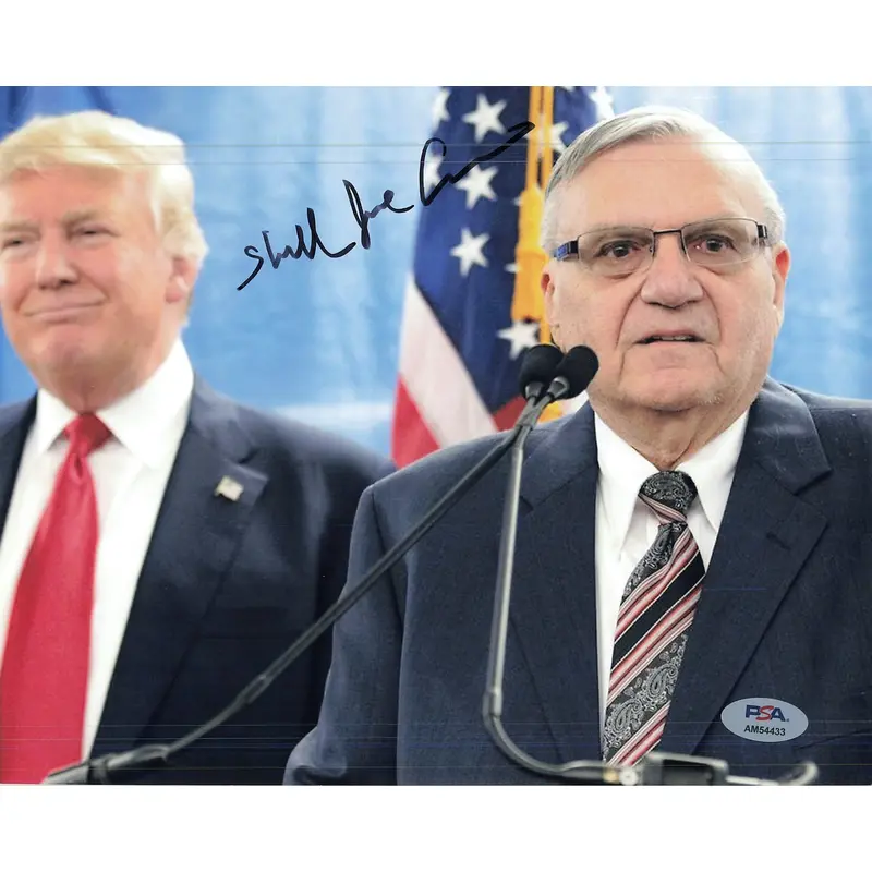 JOE ARPAIO signed 8x10 Photo PSA/DNA Autographed Politician