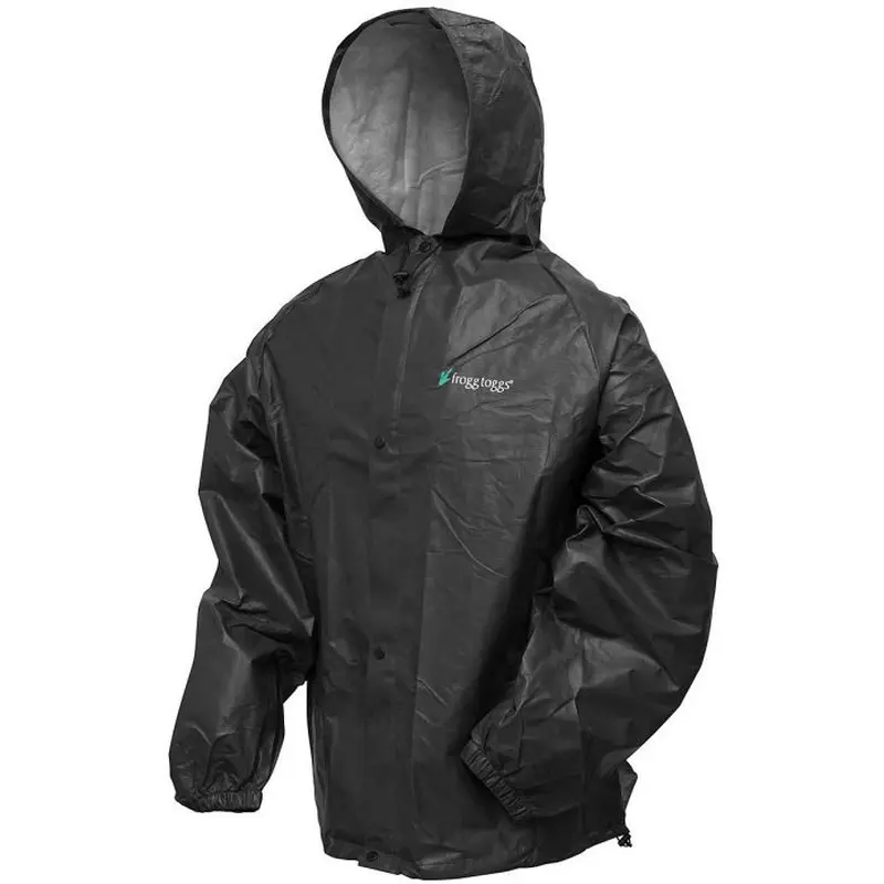 New Frogg Togg Pro Lite Rain Suit Adult Size XL/2X - Black