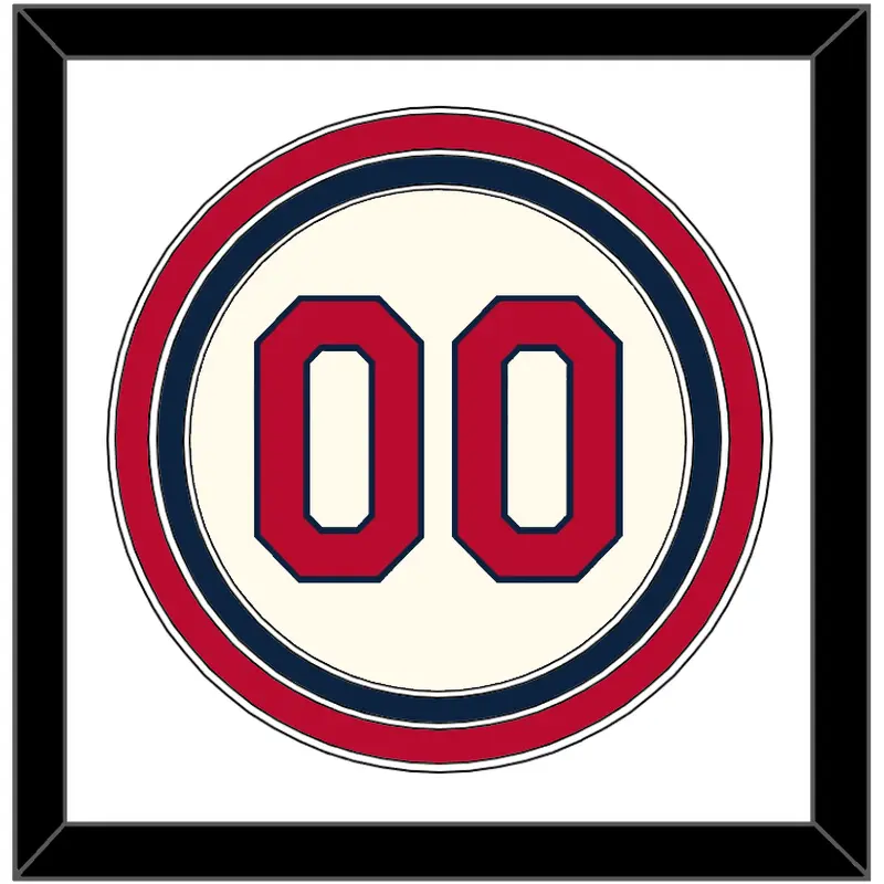 St. Louis Number - Alternate Cream - Triple Mat 1