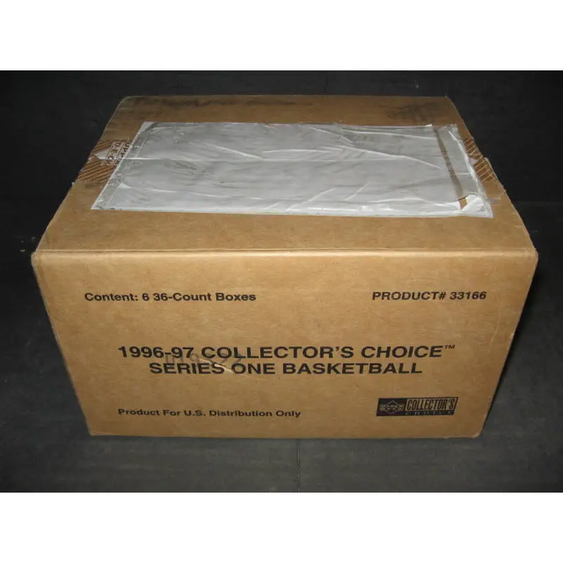 1996/97 Upper Deck Collector's Choice Basketball Series 1 Case (Retail) (6 Box)
