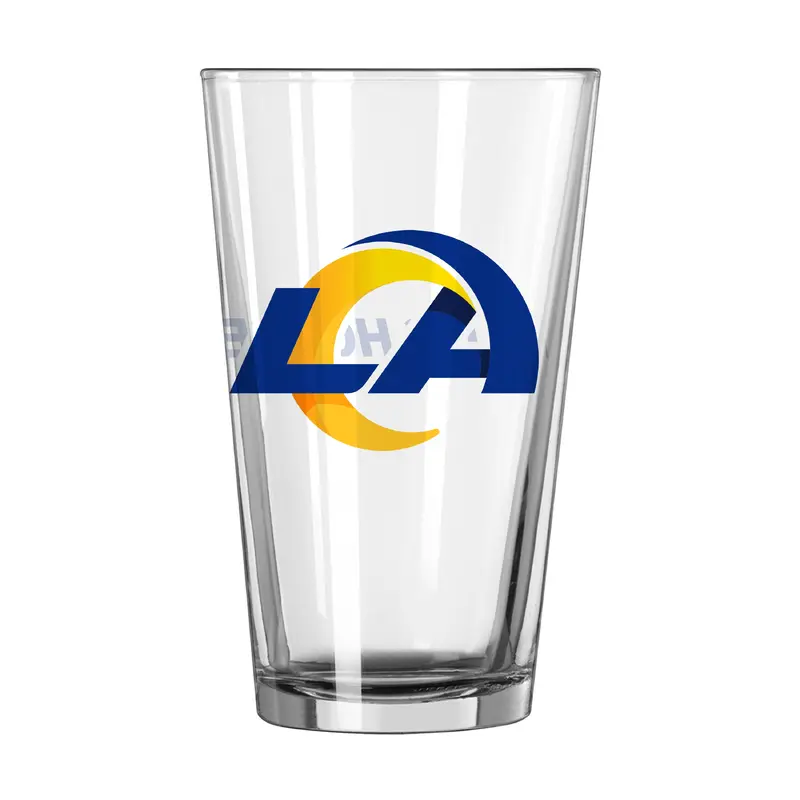 LA Rams Our House Slogan 16oz Pint Glass