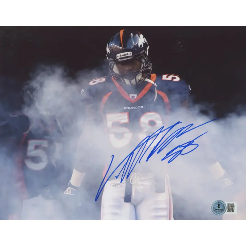 Broncos Von Miller Authentic Signed 8x10 Photo Autographed BAS #BR54899