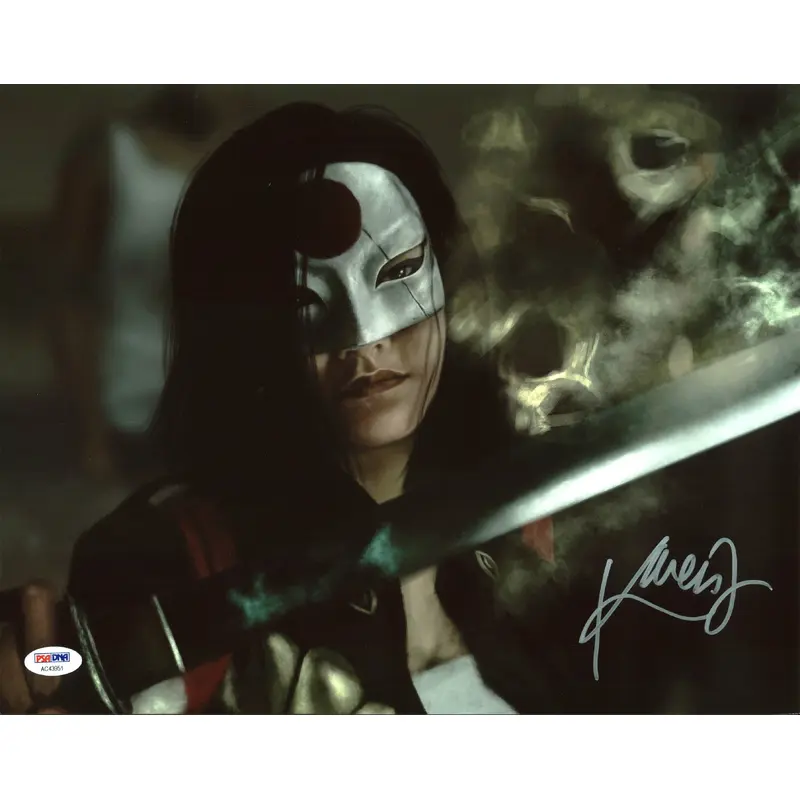 Karen Fukuhara Suicide Squad Authentic Signed 11X14 Photo Autographed PSA/DNA 5