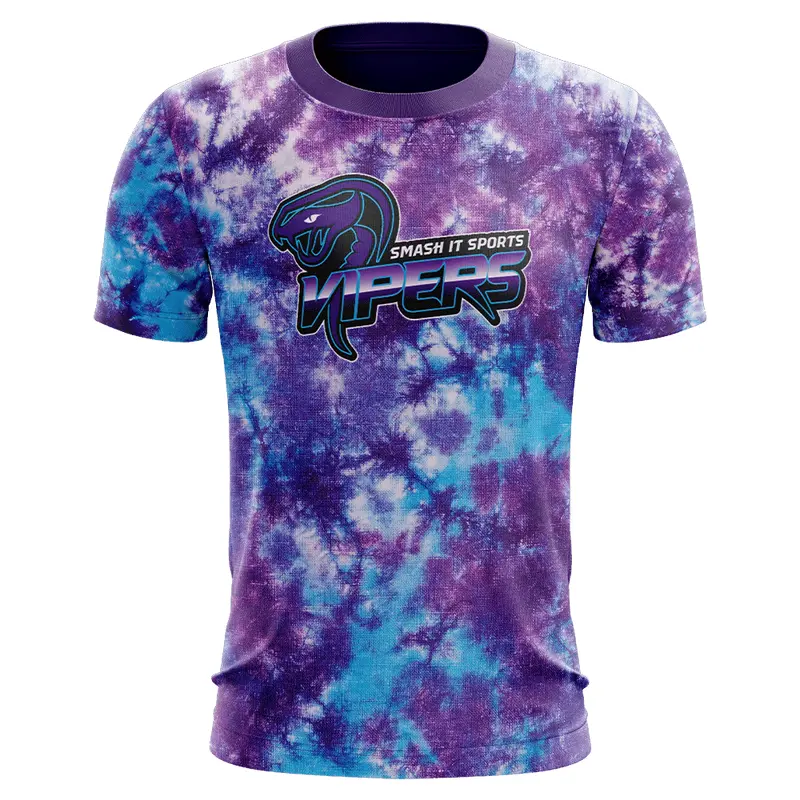 Vipers EVO-Tech Short Sleeve Shirt - Tie Dye