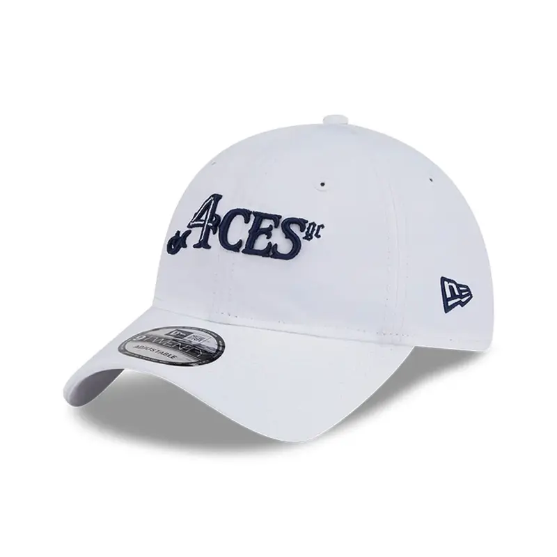 4Aces LIV Golf 2025 White 9TWENTY Adjustable Cap