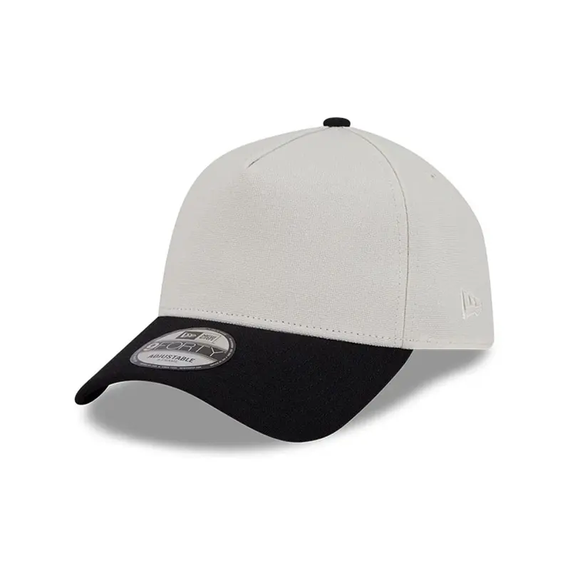 New Era Earth Day White & Black 9FORTY A-Frame Adjustable Cap