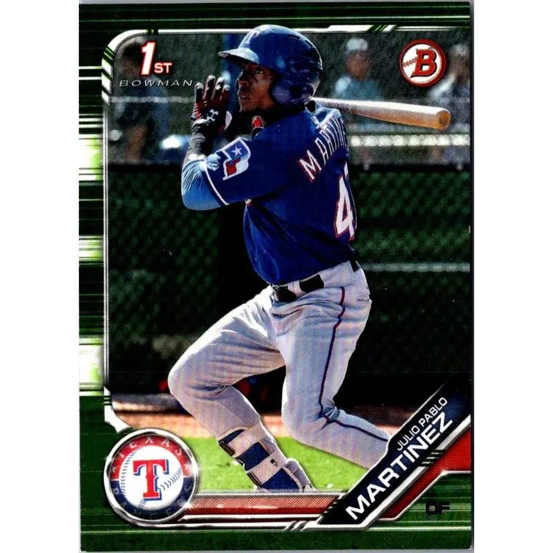 2019 Bowman Prospects Camo Julio Pablo Martinez #BP-30