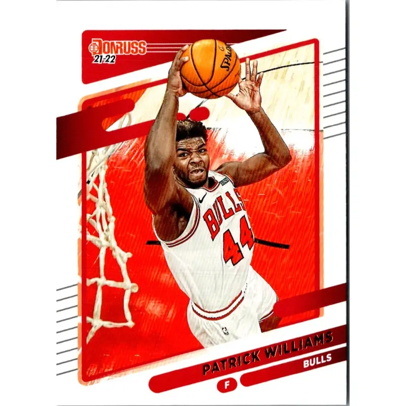 2021 Donruss Holo Red and Gold Laser Patrick Williams #127
